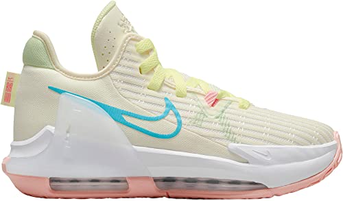 Nike Lebron Witness VI (Big Kid) Coconut Milk/Polarized Blue/Vapor Green 6.5 Big Kid M