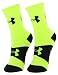 Under Armour Kids Performance Batman Symbol Crew Socks, Neon Green/Black, Youth Large