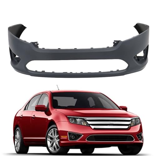 LABLT Front Primed Bumper Cover Fascia Replacement for Fusion 2010 2011 2012 AE5Z17D957BAPTM FO1000650
