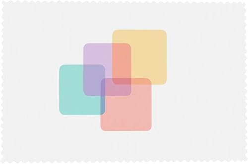 Miniatura 8 de Rectangular Placemats Set of 4, Heat Resistant Squares Printed Kitchen Dining Table Mats