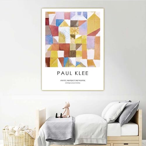 Affiche Paul Klee Park art abstrait déco murale salon 60x80cm - 2
