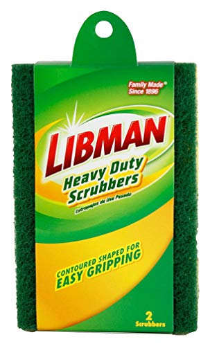 Libman Sponge Scrubbers, Pack of 2