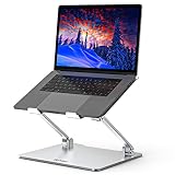 BoYata Laptop Ständer, Ergonomisch Höhenverstellbarer Laptop Riser, Leichter Tablet Ständer, Notebook Ständer Halter Kompatibel für MacBook Pro/Air, Dell, Samsung, Acer und Laptops & Tablets bis 14