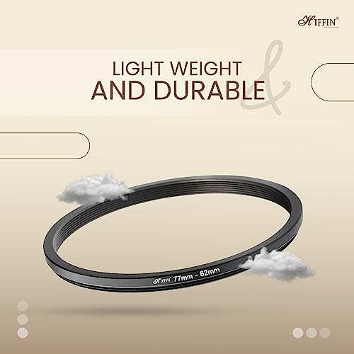 Hiffin PRO 40.5-82mm Step Up Filter Adapter Rings - Image 4