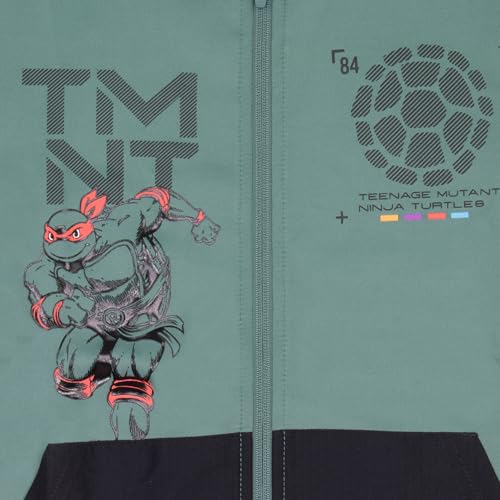 Image of Nickelodeon Teenage Mutant Ninja Turtles Boys Zip-Up Hoodie and Joggers 2-Pack, TMNT Boys Hoodie and Sweatpants Bundle Set