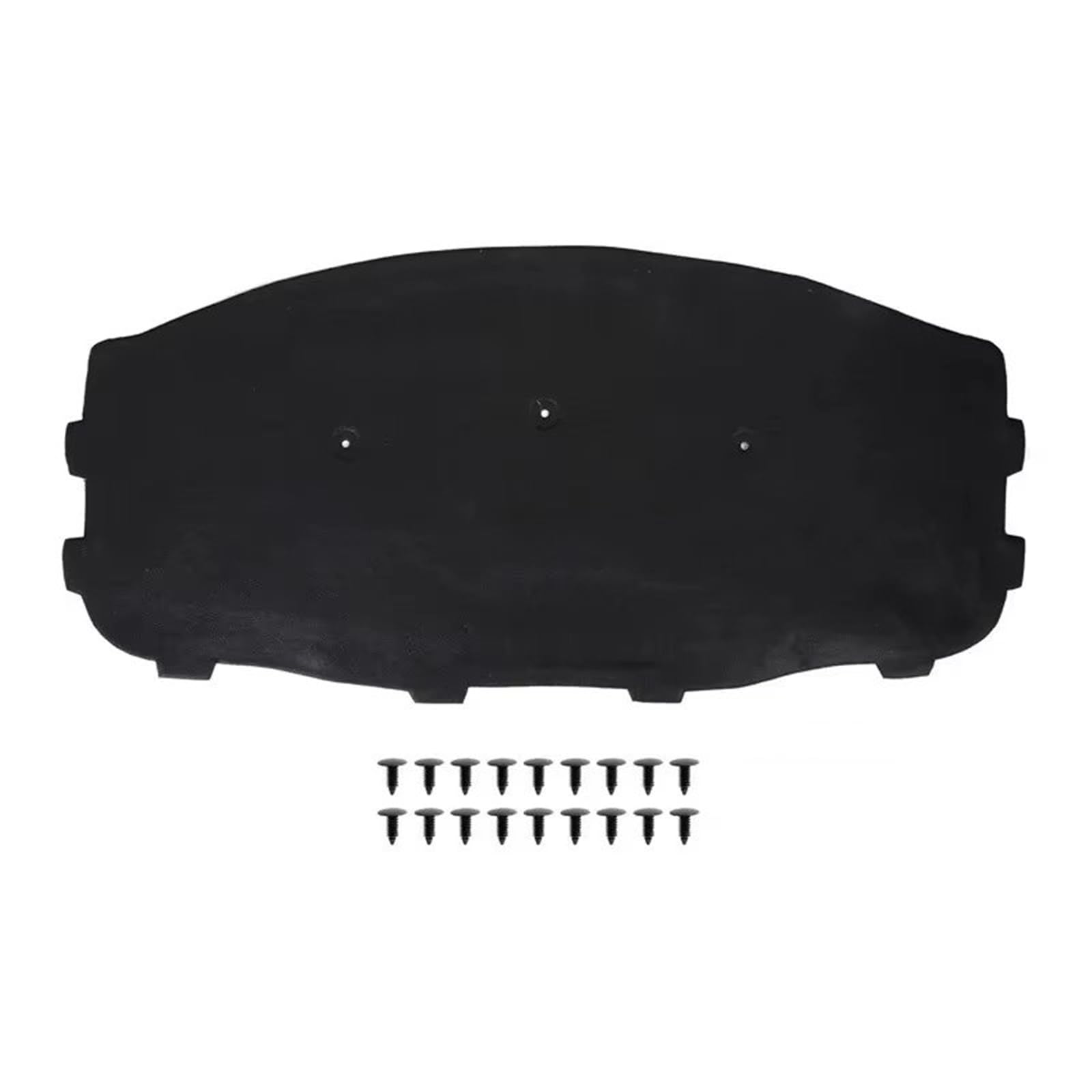 Lomgyhfd One Color Bonnet Insulation Mat Compatible With Bmw For 3 Series E46 320I 325I 328I 330I Car Front Engine Hood Insulation Pad With Buckles Oem: 51488193941