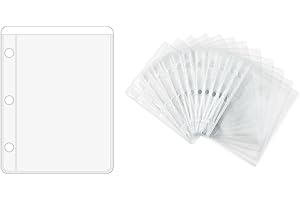 12-Pack Mini Binder Pockets: Organize Essentials with Clarity