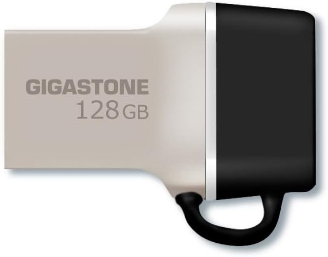 Gigastone Z50 128GB USB 3.2 Gen1 Flash Drive, Type C OTG USBC Dual