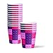 Pink Building Blocks Birthday Party Supplies Set Plates Napkins Cups Kit for 16