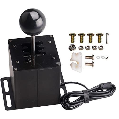 CNRAQR USB Racing Simulator Shifter Compatible with Logitech G29...