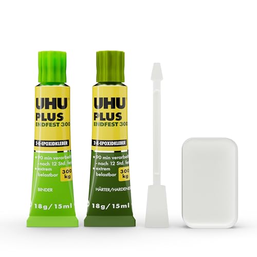 UHU Zwei-Komponentenkleber plus endfest 300/45640 Inh.33 g