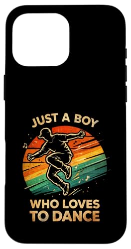 Just Boy Who Loves To Dance Sunset �q�b�v�z�b�v �u���C�N�_���X �_���T�[ �X�}�z�P�[�X iPhone 16 Pro Max �p