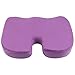 Reisesitzkissen Memory Foam Sitzmassagestuhl Kissenauflage Auto Büro Massagekissen (Color : Dark purple, Size : 34 * 45cm)