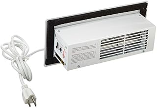 Tjernlund CBW Automatic Register Booster Fan, Steel, White