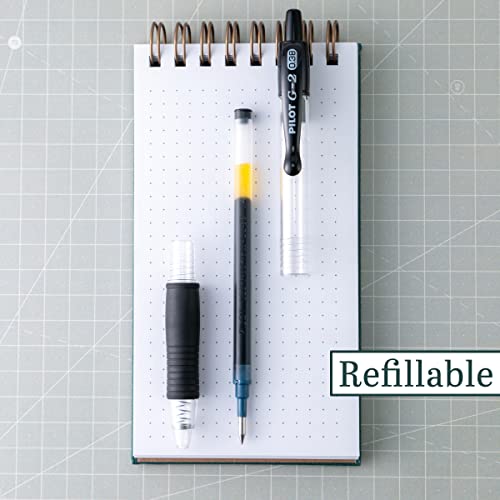 Pilot G2 Gel Ink Refills, Ultra Fine Point 0.38 mm, Black, Pack of 12 - image 2
