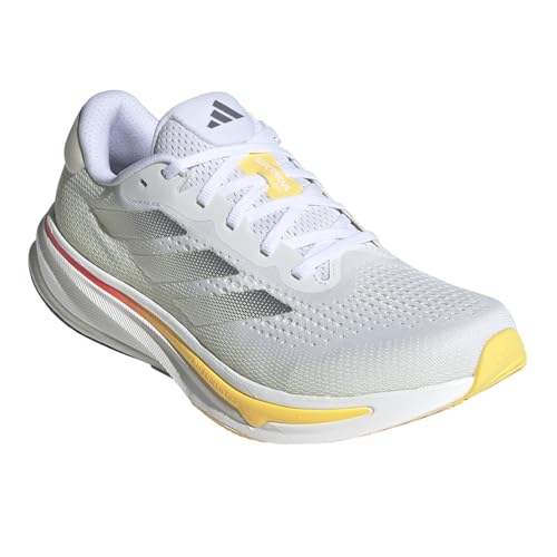 Image of adidas Mens Supernova Rise Running Sneakers Shoes - White