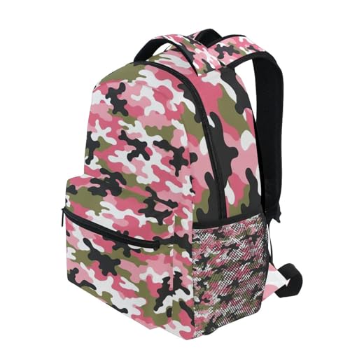 Printed Elementary School Backpack for Boys Girls, Lightweight Kids Travel Bag, Back to School Supplies, 16 in3