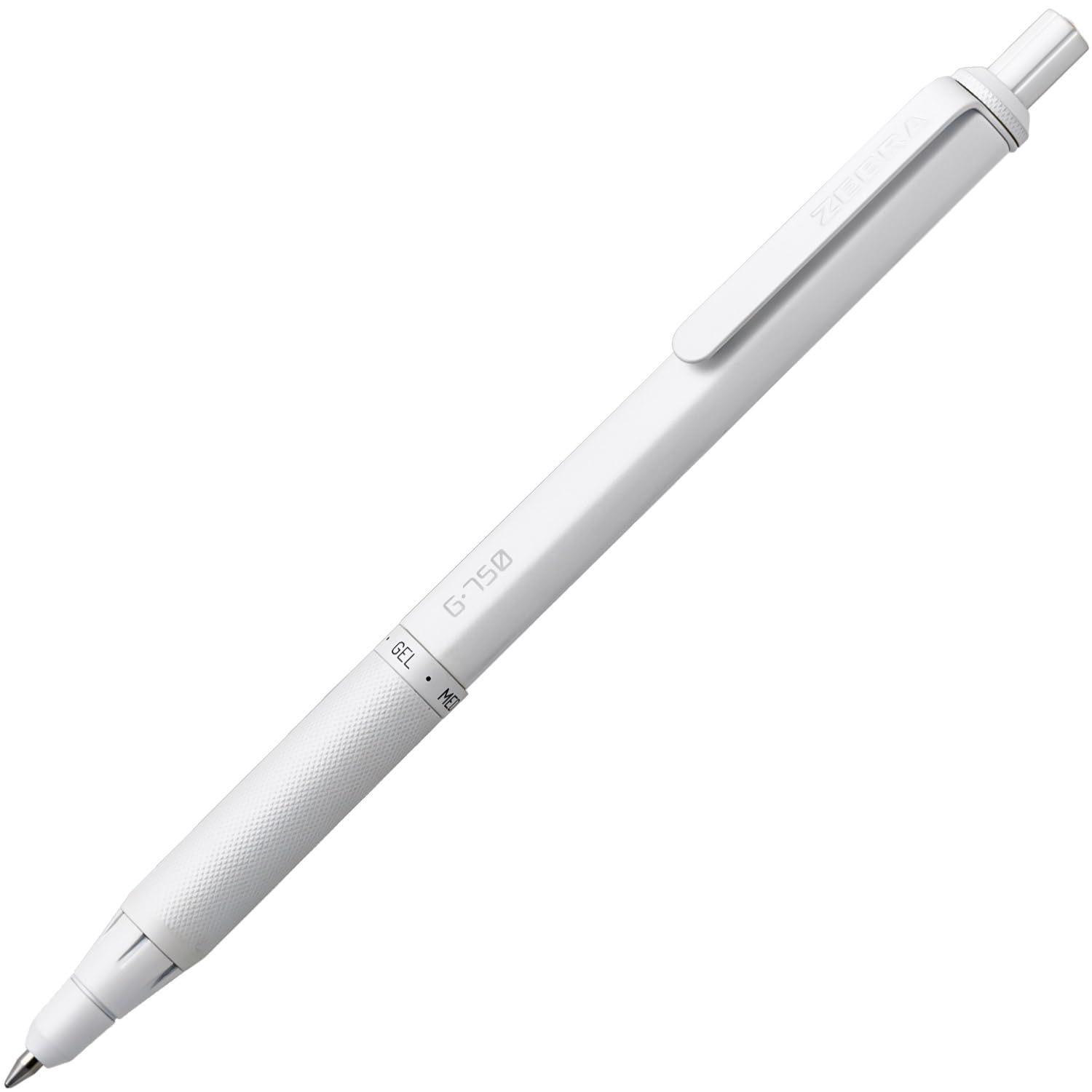 Amazon | ゼブラ ジェルボールペン G-750 0.7mm ホワイト JJZ109-W-AZ