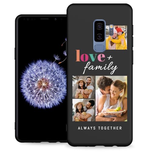 Customized Case for Galaxy S24 S23 S22 S21 S20 Ultra Plus FE 5G S10 Lite S10e S9 S8 Active S7 Edge S6 S5 Sam Sung Phone Cover Personalize with Photos Love for Family,Design Silicone Protection Case