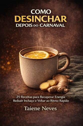Como Desinchar Depois do Carnaval: 25 Receitas para Recuperar Energia, Reduzir Inchaço e Voltar ao Ritmo Rápido (Especial Carnaval Livro 2) (Portuguese Edition)