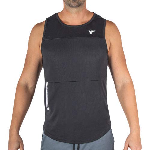 Camiseta Entrenamiento sin Mangas | Fitness and Run | Moda Deportiva (M) Cover