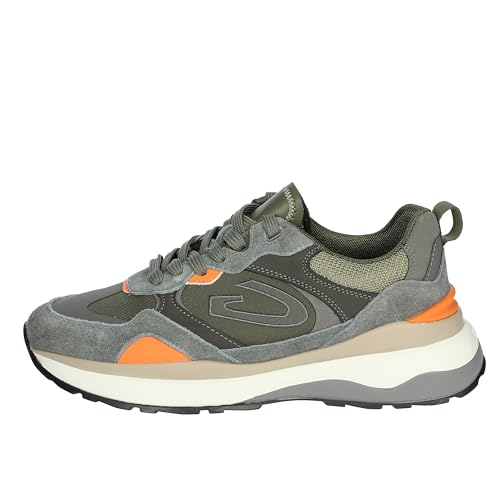 Alberto AGM318500 Suede Sneaker Homme daim gris basse à lacets