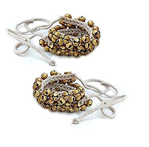 SPEHUB Dance Ghungroo MetalCraft Ghungroo White Cotton String (25+25(1.4 cm)) (B0D4TL3RBL) Amazon Price History, Amazon Price Tracker