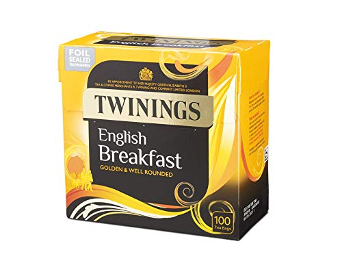 Twinings English Breakfast 100 Teabags 250G #TOP1