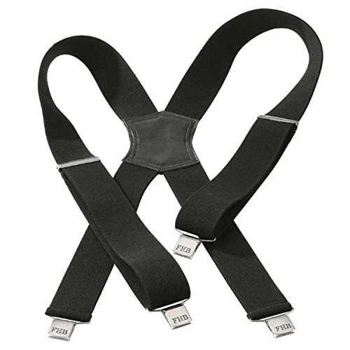 FHB Hosenträger Sönke, STD beziehungsweiße Einheitsgröße, schwarz, 902911-20
