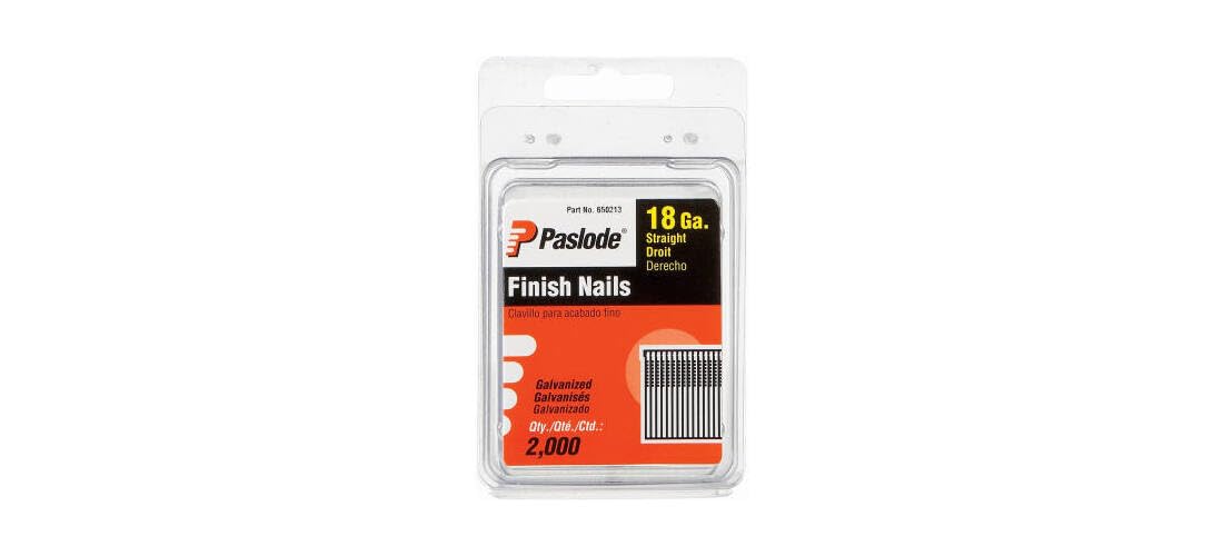 Paslode 650212 1-Inch by 18 Gauge Galvanized Brad Nail (2,000 per Box)