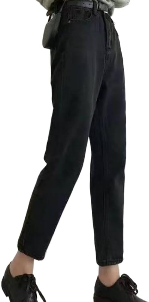 Womens Spring Thin Waist Straight Loose Year Draped Pants
