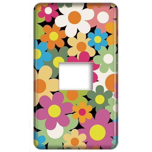 CASEMAKER �R���Z���g/�X�C�b�`�v���[�g���ʃ^�C�v �y�t���J���[(���_��)�v���[�g�݊��i�z�y1�A1�R�p �^��WN6001�z �J���t���� 50�f�U�C�� 001-025 015�� �p�i�\�j�b�N�݊��i
