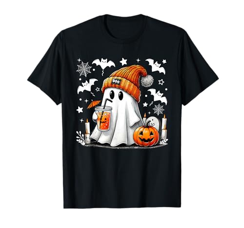 Costume d'Halloween Ghost Boo Café T-Shirt
