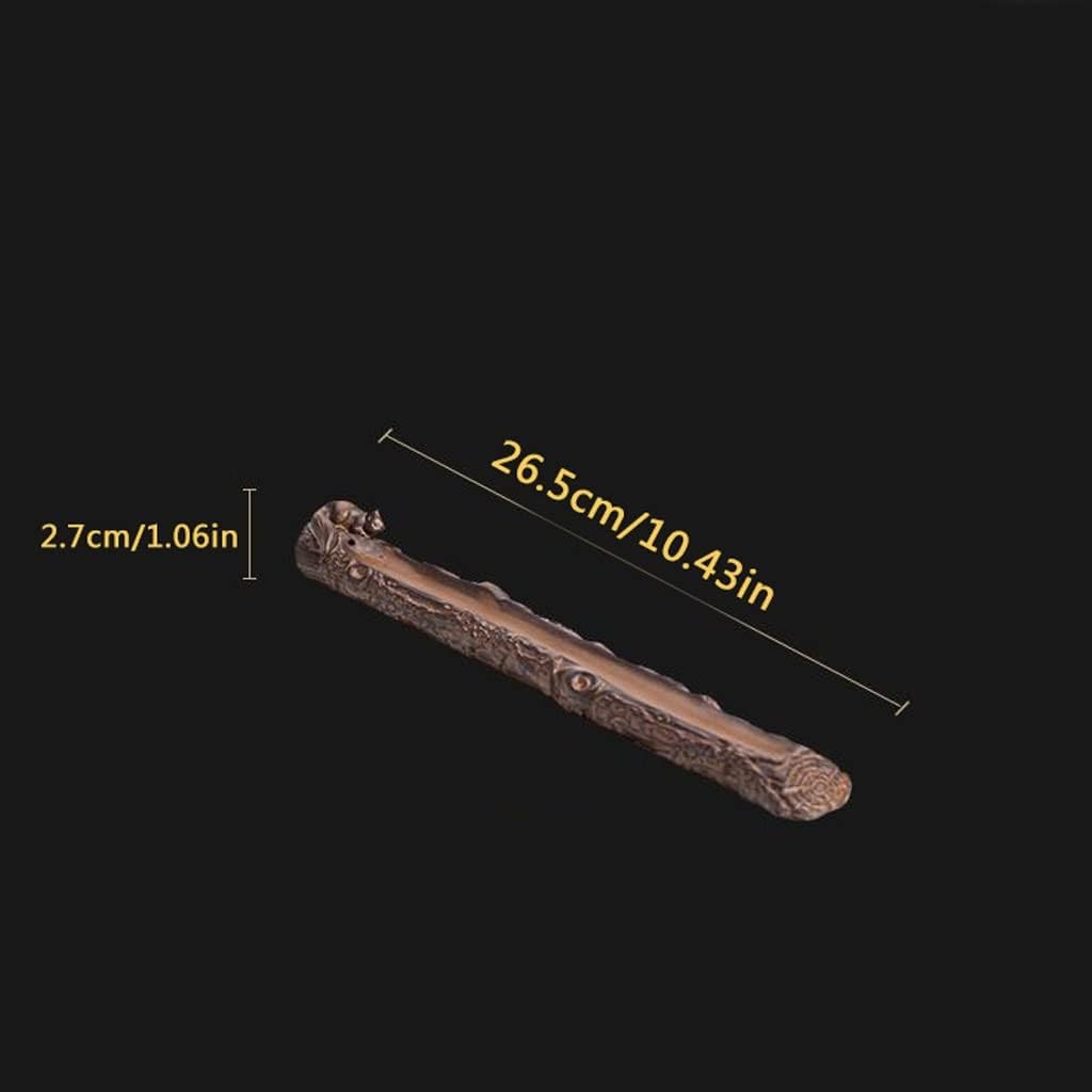 Incense Burner 10 Inch Incense Holder, Ceramic Incense Burner Holder for Home Decor or Ash Catcher, for Home Office Yoga Counters Meditation Room Incense Holder