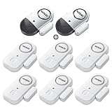 Door Window Alarm 2 Pack & 6 Pack for Kids Safety, Pool Alarm Sensor for Home Security