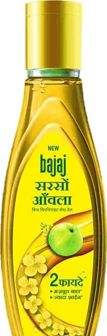 Unique Bajaj Sarson Amla Hair Oil 34ml Unique