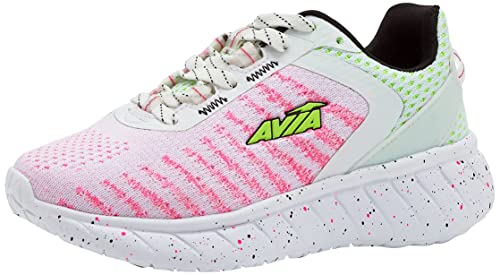 Avia Avi-Monsoon Slip On Girls Sneakers - Lightweight Athletic Running Shoes for Girls - Toddler, Little Kid, and Big Kid Sizes 11 to 6