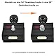 Kamera Gewindeadapter, 1/4 Schraubenadapter, 3/8 Schraube,12 Stück Stativgewinde Adapter, Kameraschrauben Adapter, für Kamera Stativ Monopad Kugelkopf Licht Standplatz