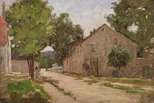 Lienzo Itinerario di Port marly Pissarro para regalo de bodas e inauguracion 60x90cm
