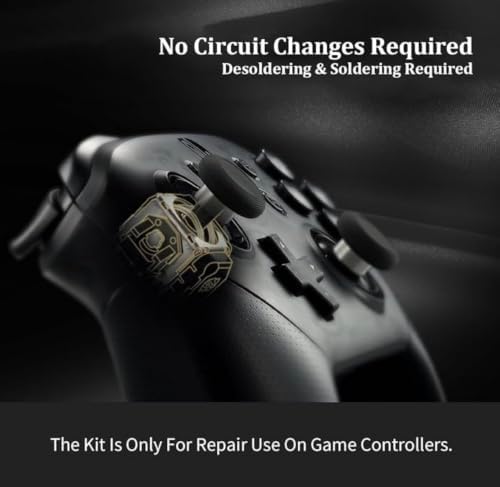 3D Analog Joystick Thumbstick Repair Kit for Game Controllers, 2 Pack - 1