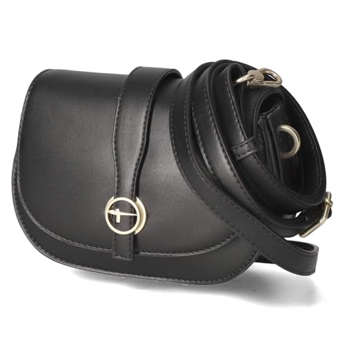 Tamaris sac à épaule bandoulière noir et sac à main croisé femme