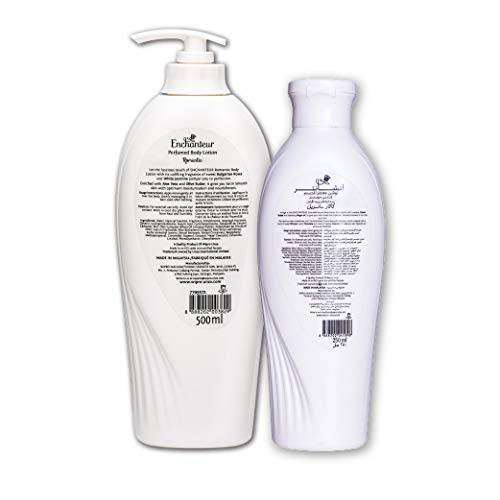 Image of Enchanteur Romantic Perfumed Body Lotion, 500ml & Cocoa Sensuelle Perfumed Body Lotion, 250ml