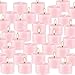 Wfmolcand Rose Scented Candle Tealight Candles in Clear Cup, 8 Hours Consistent Smkless Clean Burning, Great for Valentine's Day Holiday, Wedding, Spa, Emergency and Home Decoration（Pink，50 Pack）