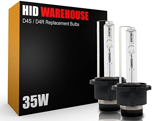 HID-Warehouse HID Xenon Replacement Bulbs - D4S / D4R / D4C - 5000K Bright White (1 Pair)