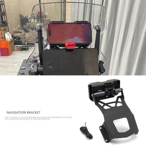 Support de navigation moto CFMOTO 800 MT anti-vibrations - 2