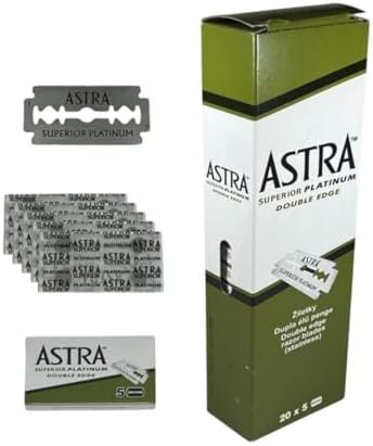 Astra superior platinum double edge razor blades 20 * 5 100 pcs