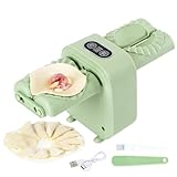 YLNANMI Dumpling Maker，Electric Dumpling Maker Machine for Kitchen,Make Beautiful Dumplings,Adjustable & Easy to Operate Rapid Forming Dumpling Mold-For Home Kitchen Pastry Making(Green)