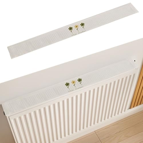 Heizkörper-Staubabdeckung, Baumwoll-Leinen, magnetische...