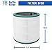 Fette Filter - 2 Pack of Air Purifier True Premium Grade Filters Compatible with Dyson Tower Purifier Pure Cool Link TP00, TP01, TP02, TP03, BP01, AM11 Models. Compare to Part # 968126-03