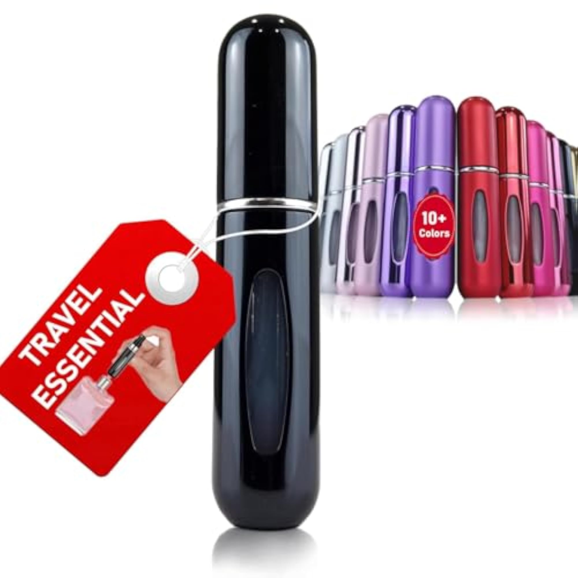 Compact Refillable Travel Spray Bottle, 5ml Atomiser